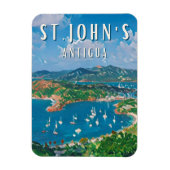 Joyau der Karibik: Saint John’s Magnet (Vertikal)