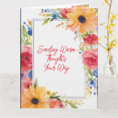 Joyblüten Karte (Gelbe Blume)