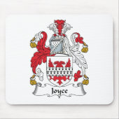 Joyce-Familienwappen Mousepad (Vorne)