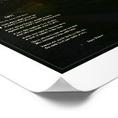 Joyce Kilmer Gedicht Trees 8 1/2 x 11 Poster (Ecke)