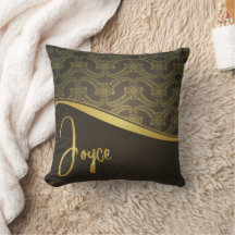 Joyce-Name auf Throw-Pillow