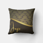Joyce-Name auf Throw-Pillow Kissen (Rückseite)