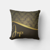 Joyce-Name auf Throw-Pillow Kissen (Vorderseite)