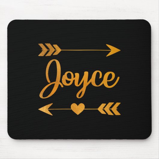 Joyce Personalisiert Name Funny Birthday Custom Ma Mousepad (Vorne)