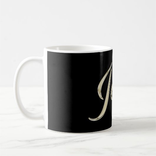 Joyce white gold Handwriting Tasse Kaffeetasse (Links)