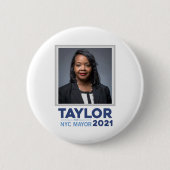 Joycelyn Taylor für NYC Mayor 2021 Button (Vorderseite)