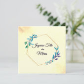 Joyeuse Fete des Meres | Happy Mother's Day Karte (Stehend Vorderseite)