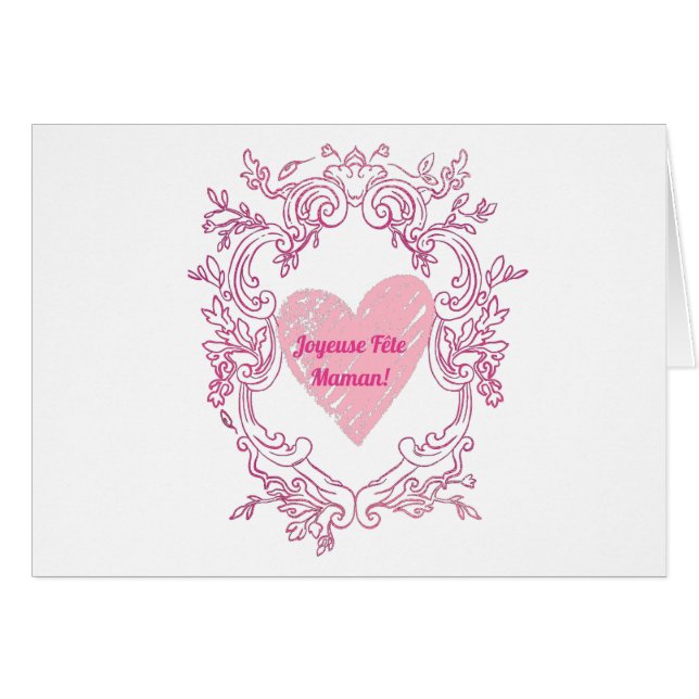 Joyeuse fête maman (Vorderseite (Horizontal))