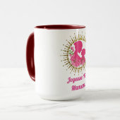 Joyeuse Fête Maman  Tasse (Vorderseite Links)