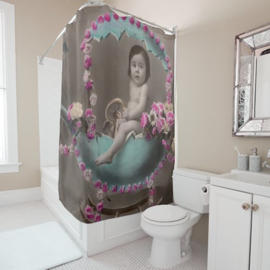 Joyeuse Paques Duschvorhang (Beispiel)