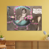 Joyeuse Paques Leinwanddruck (Insitu (Wohnzimmer))