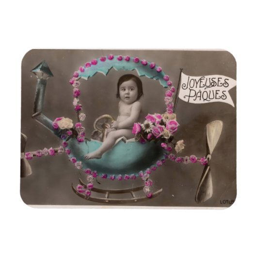 Joyeuse Paques Magnet (Horizontal)