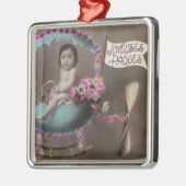 Joyeuse Paques Ornament Aus Metall (Links)