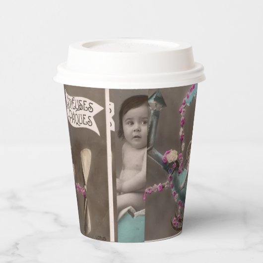 Joyeuse Paques Pappbecher (Links)