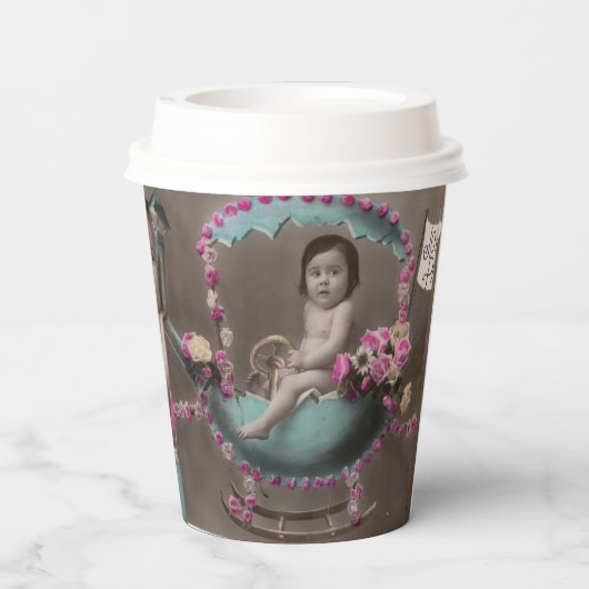 Joyeuse Paques Pappbecher (Rückseite)