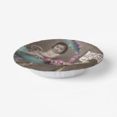 Joyeuse Paques Pappteller (Gewinkelt)