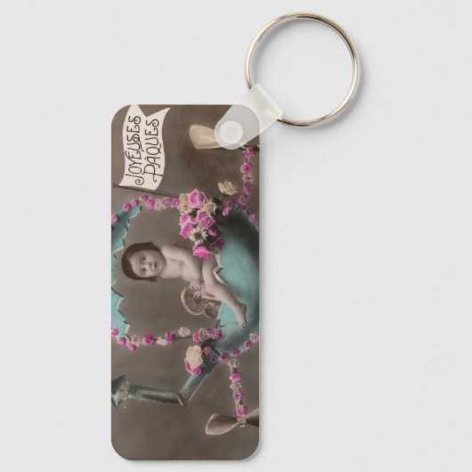 Joyeuse Paques Schlüsselanhänger (Rückseite)