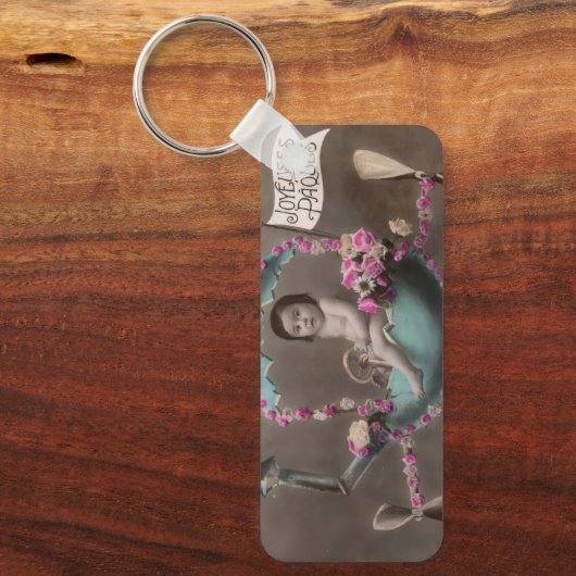 Joyeuse Paques Schlüsselanhänger (Vorderseite)