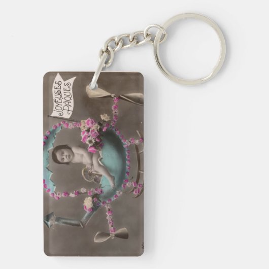 Joyeuse Paques Schlüsselanhänger (Rückseite)