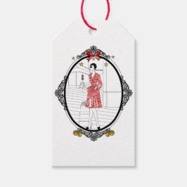 Joyeuses Fêtes Geschenkanhänger