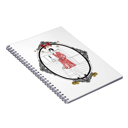 Joyeuses Fêtes Notizblock (Rechte Seite)