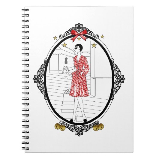 Joyeuses Fêtes Notizblock (Vorderseite)