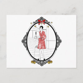 Joyeuses Fêtes Postkarte