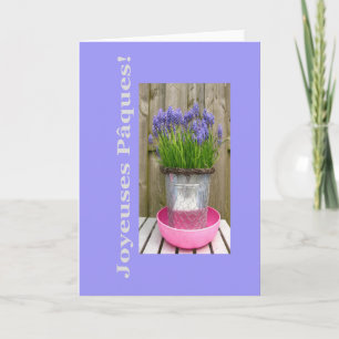 Joyeuses Pâques French Happy Oaster Feiertagskarte