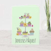 Joyeuses Pâques French Oaster Cupcakes