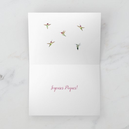 Joyeuses Pâques Karte (Innenseite)