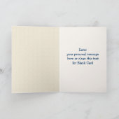 Joyeuses Pâques. Osterkarte auf Französisch Feiertagskarte (Innenseite)