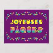 Joyeuses Pâques Postkarte (Vorderseite)