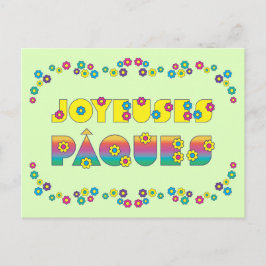 Joyeuses Pâques Postkarte