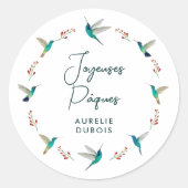 Joyeuses Pâques Sticker (Vorderseite)