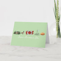 Joyeux Anniversaire Card, Französisch-Kanadisch, Q
