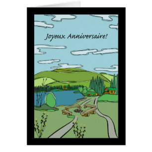 Joyeux Anniversaire! Hütten am See, Landschaftlich
