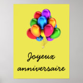 Joyeux Jahrestag Poster (Vorne)