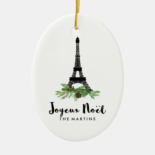 Joyeux Keramikornament (Vorne)