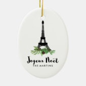 Joyeux Keramikornament (Hinten)