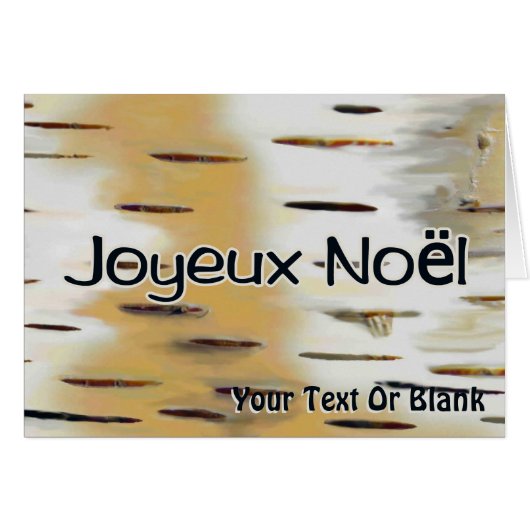 Joyeux Noё l - Birchbark (Vorderseite (Horizontal))