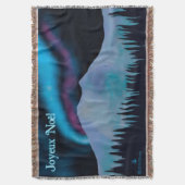 Joyeux Noё l - Blue Aurora Decke (Vorderseite Vertikal)