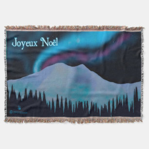 Joyeux Noё l - Blue Aurora Decke