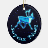 Joyeux Noё l - Blue Caribbean (Reindeer) Keramik Ornament (Links)