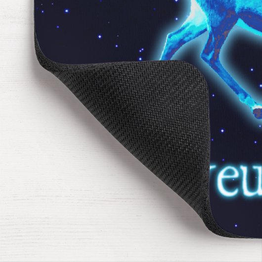 Joyeux Noё l - Blue Caribbean (Reindeer) Mousepad (Ecke)
