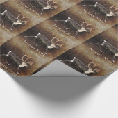 Joyeux Noё l - Bull Caribbean (Reindeer) Geschenkpapier (Ecke)