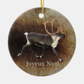 Joyeux Noё l - Bull Caribbean (Reindeer) Keramikornament (Vorne)