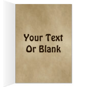 Joyeux Noё l - Bull Moose on Old Paper (Innen (Rechts))