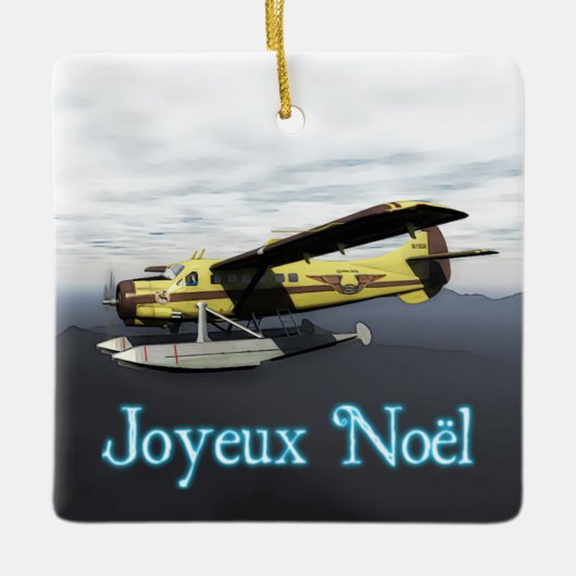 Joyeux Noё l - de Havilland DH3-C Otter Keramikornament (Vorderseite)