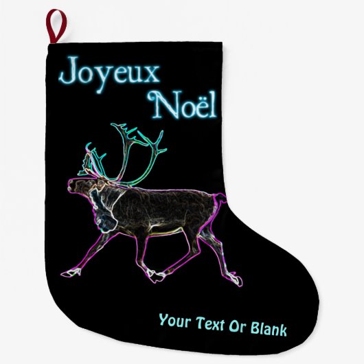 Joyeux Noё l - Electric Caribbean Großer Weihnachtsstrumpf (Vorderseite)