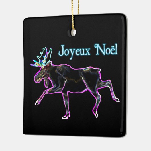 Joyeux Noё l - Electric Moose Keramikornament (Links)